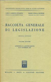 Raccolta generale di legislazione 7vv