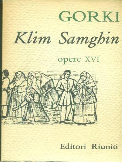 Klim Samghin - Maksim Gorkij - copertina