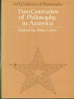 Two centuries of philosophy in America