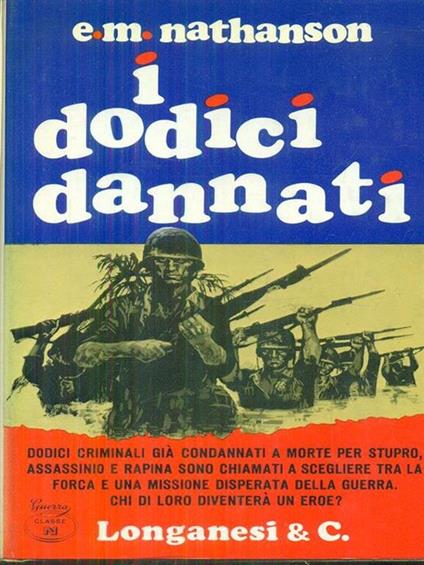 I dodici dannati - E.M. Nathanson - copertina