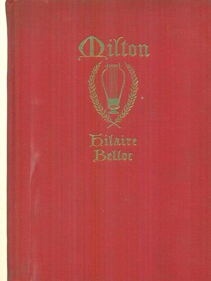 Milton - Hilaire Belloc - copertina