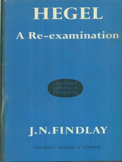 Hegel. A Re-examination - copertina