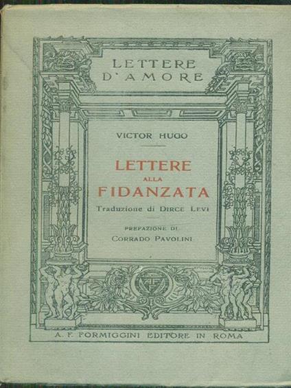 Lettere alla fidanzata - Victor Hugo - copertina