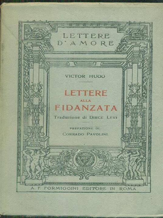 Lettere alla fidanzata - Victor Hugo - copertina