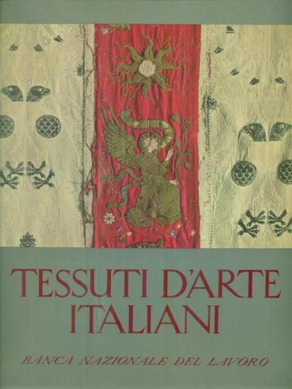 Tessuti d'arte italiani - Antonino Santangelo - copertina