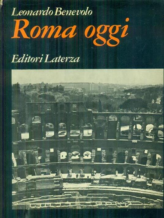 Roma oggi - Leonardo Benevolo - copertina