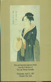 Fine and important japanese prints from the collection of The Late Werner Schlinder