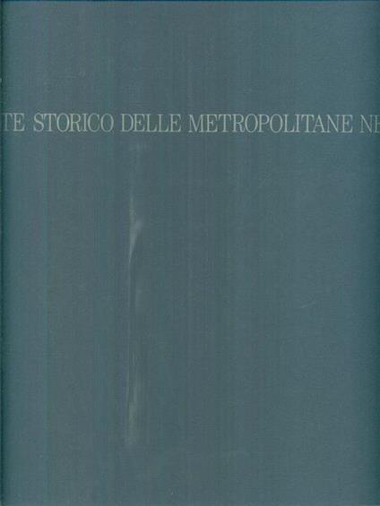 Atlante storico delle metropolitane nel mondo. - Virgilio Vercelloni - copertina