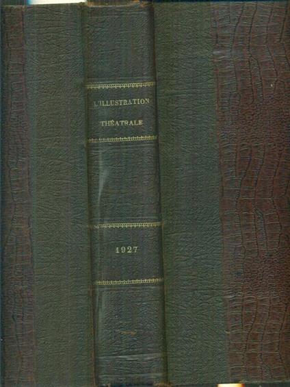 L' Illustration theatrale 1927 - copertina