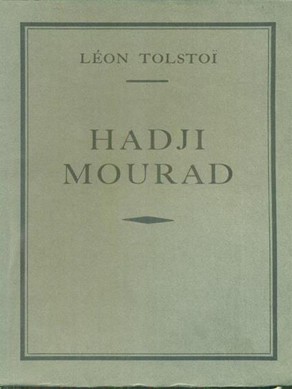 Hadji Mourad - Lev Tolstoj - copertina