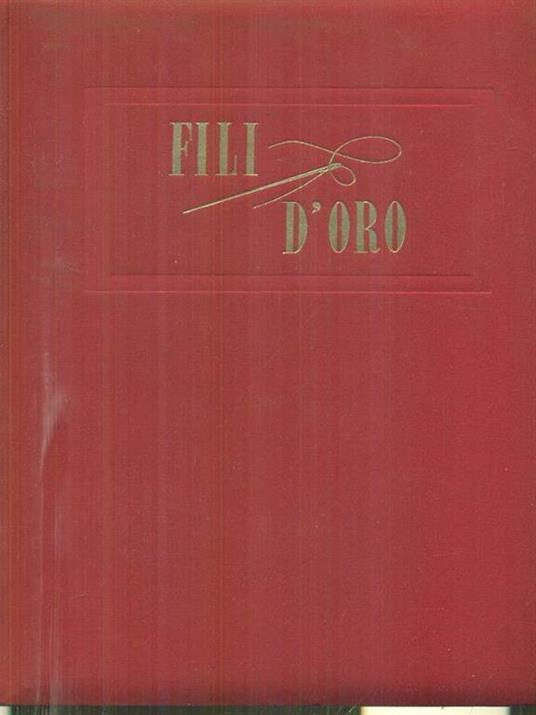 Fili d'oro - copertina