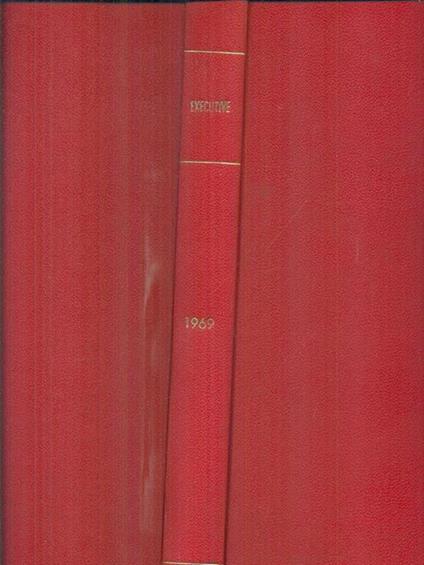 Executive ottobre 1968-luglio 1969 - copertina