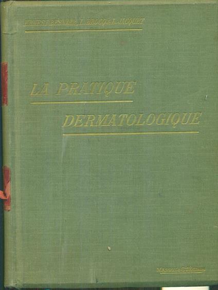 La pratique dermatologique 3vv - copertina