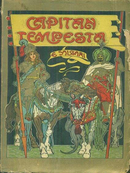 Capitan Tempesta - Emilio Salgari - copertina