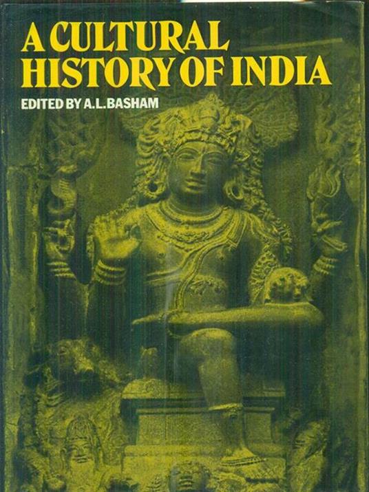 A cultural history of India - copertina