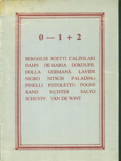 0 - 1 + 2 - copertina