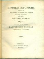 Memorie istoriche intorno a Trescore ed alla sua chiesa