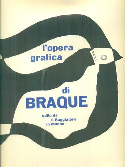 L' opera grafica di Braque - copertina