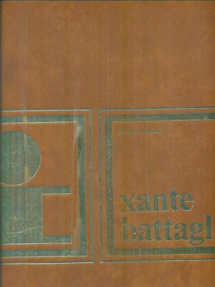 Xante Battaglia - Franco Passoni - copertina