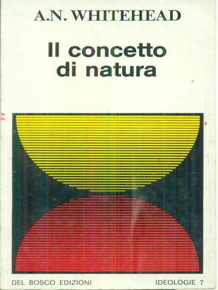 Il concetto di natura - Alfred North Whitehead - copertina