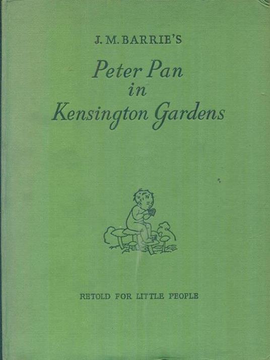 Peter Pan in Kensington gardens - J.M. Barrie - copertina