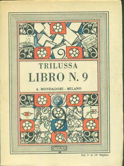Libro n. 9 - Trilussa - copertina
