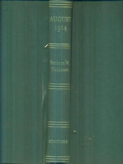 August 1914 - Barbara W. Tuchman - copertina