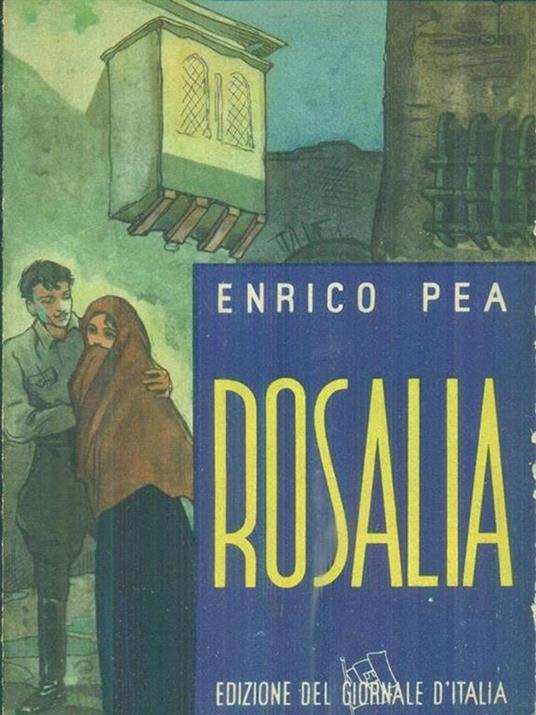 Rosalia - Enrico Pea - copertina