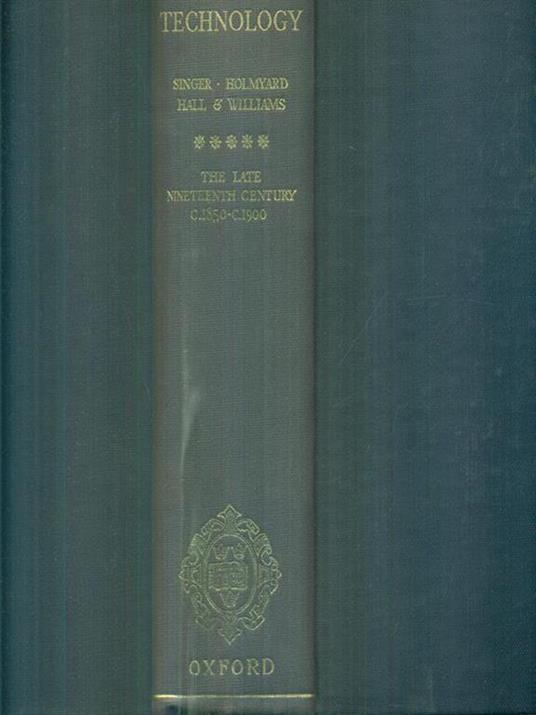 A history of technology 5vv - copertina