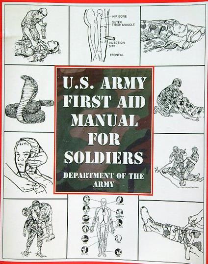 U.S. Army First Aid Manual for Soldiers - copertina