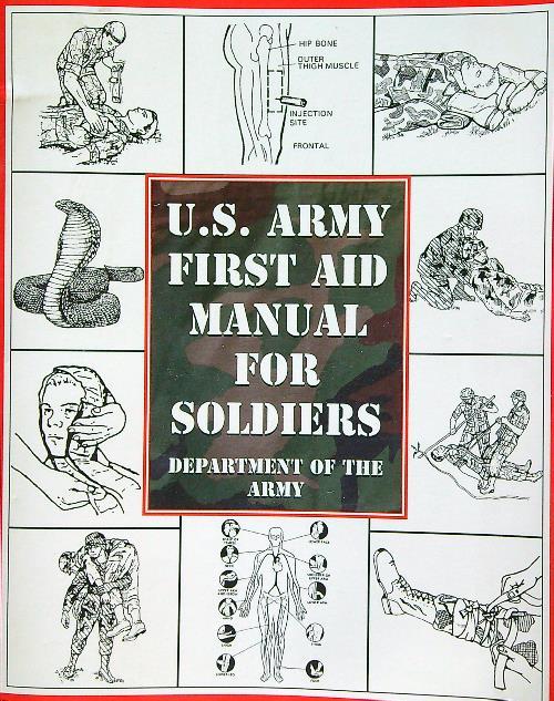 U.S. Army First Aid Manual for Soldiers - copertina