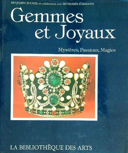Gemmes et Joyaux - B. Sussmann - copertina