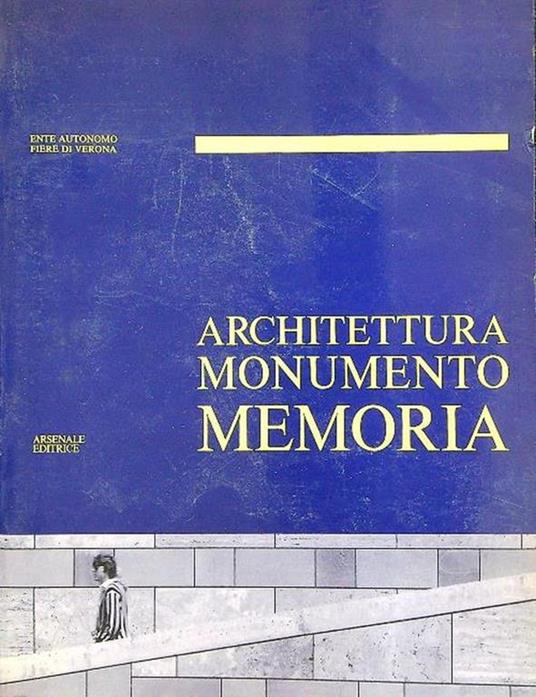 Architettura monumento memoria - copertina