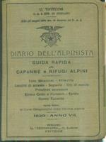 Diario dell'alpinista 1929