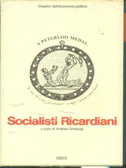 I socialisti ricardiani - Andrea Ginzburg - copertina