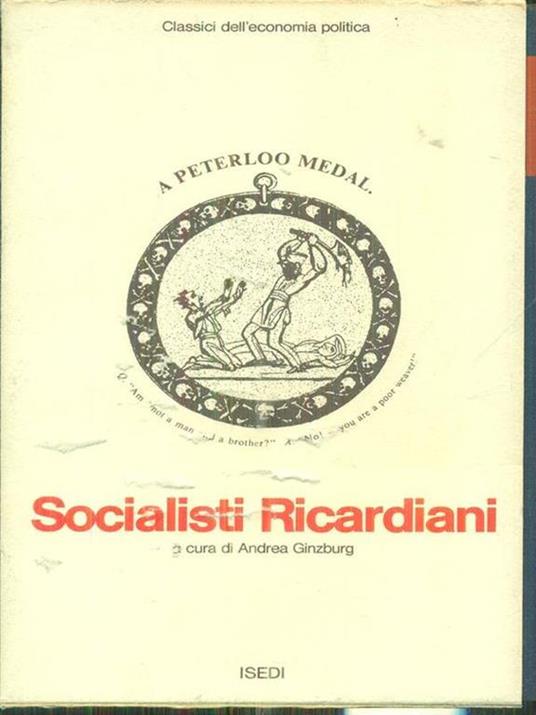 I socialisti ricardiani - Andrea Ginzburg - copertina