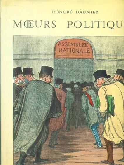 Moeurs politiques. - Honoré Daumier - copertina