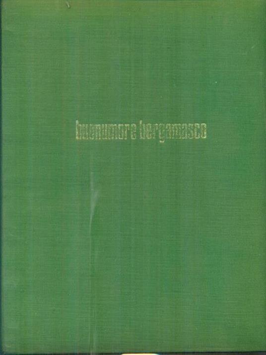 Buonumore bergamasco - copertina
