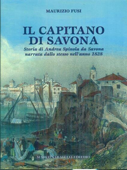 Il capitano di Savona - Maurizio Fusi - copertina