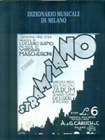 Dizionario musicale di Milano