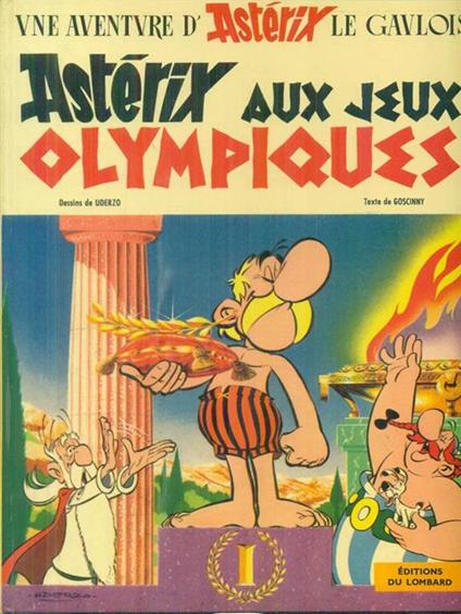 Asterix au jeux olympiques - Albert Uderzo - copertina