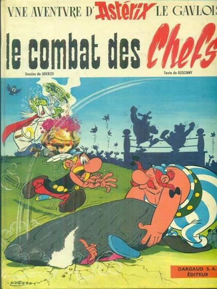 Le combat de chefs - Albert Uderzo,Goscinny - copertina