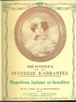 Memoires de la duchesse d'Abrantes 4vv