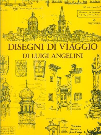 Disegni di viaggio II - Luigi Angelini - copertina