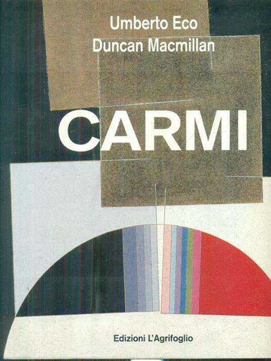 Carmi - Umberto Eco - copertina
