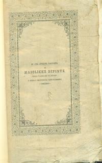 Maioliche dipinte