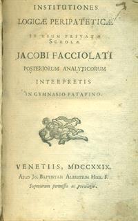 Institutiones logicae peripsteticae