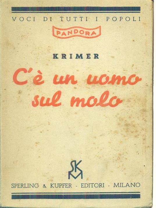 C'e' un uomo sul molo - Krimer - copertina