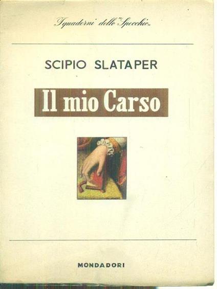 Il mio Carso - Scipio Slataper - copertina