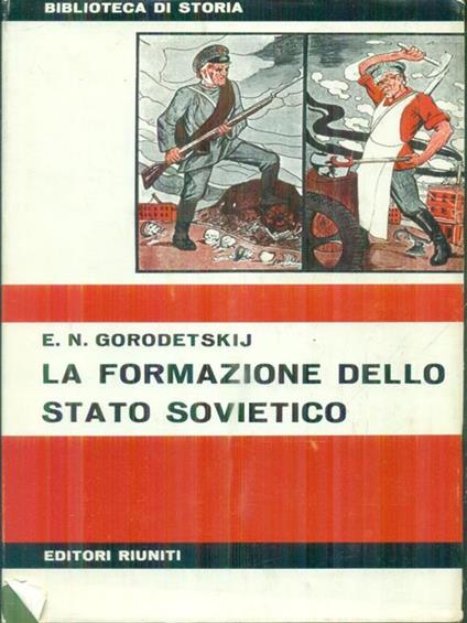 La formazione dello stato sovietico - copertina